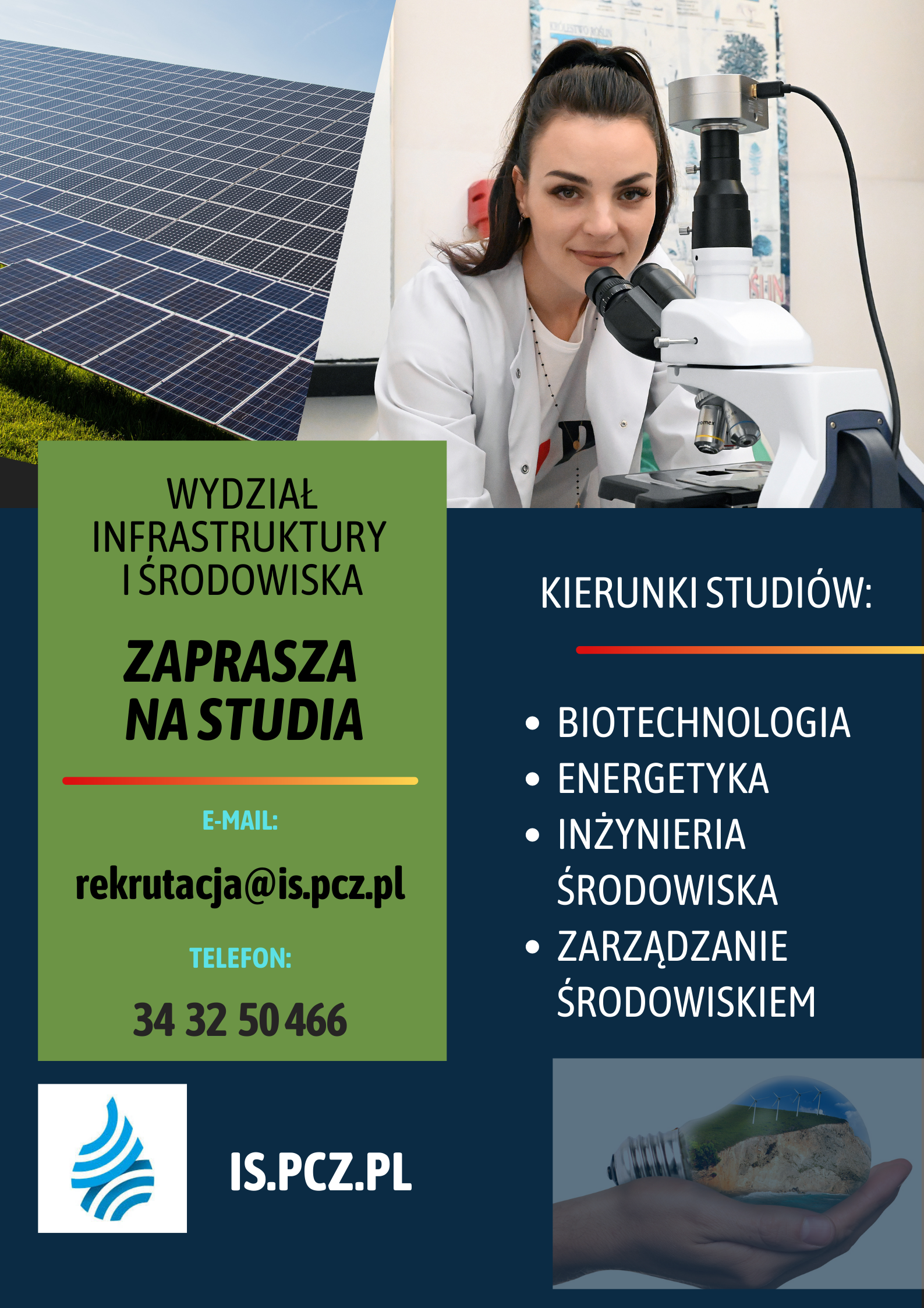 WIIŚ plakat pionowy